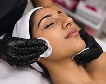 Indian woman consulting for dermal fillers